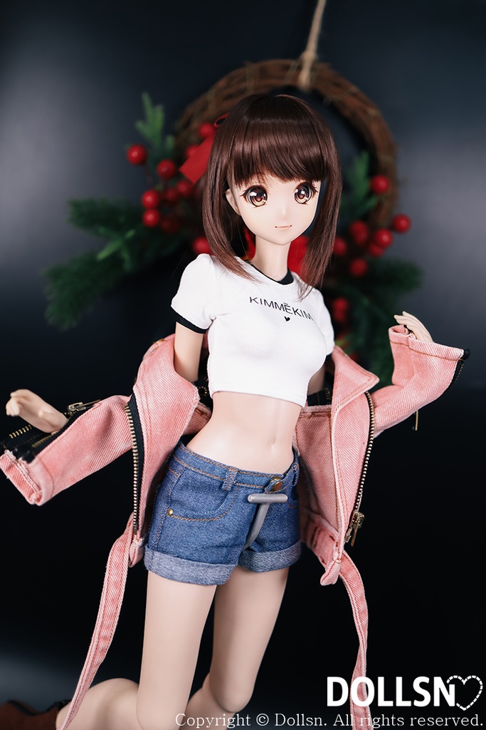 クロップTシャツホワイト 1/3 SD