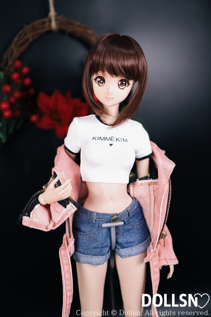 クロップTシャツホワイト 1/3 SD