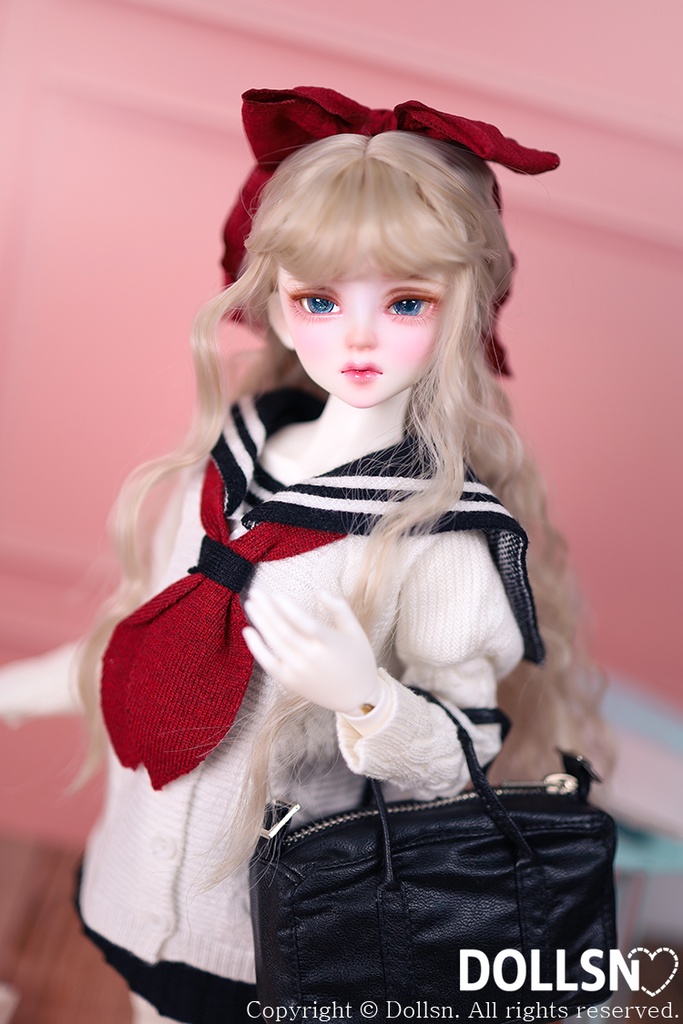 ニットセーラーセット ホワイト1/4 MSD