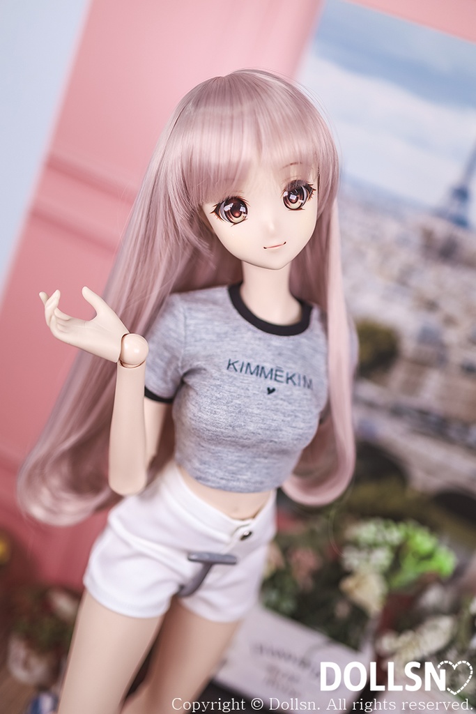 クロップTシャツグレー 1/3 SD