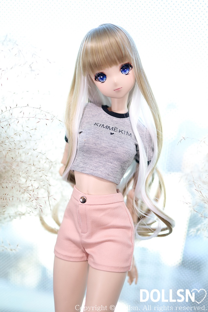 ハイウエストパンツピンク 1/3 SD