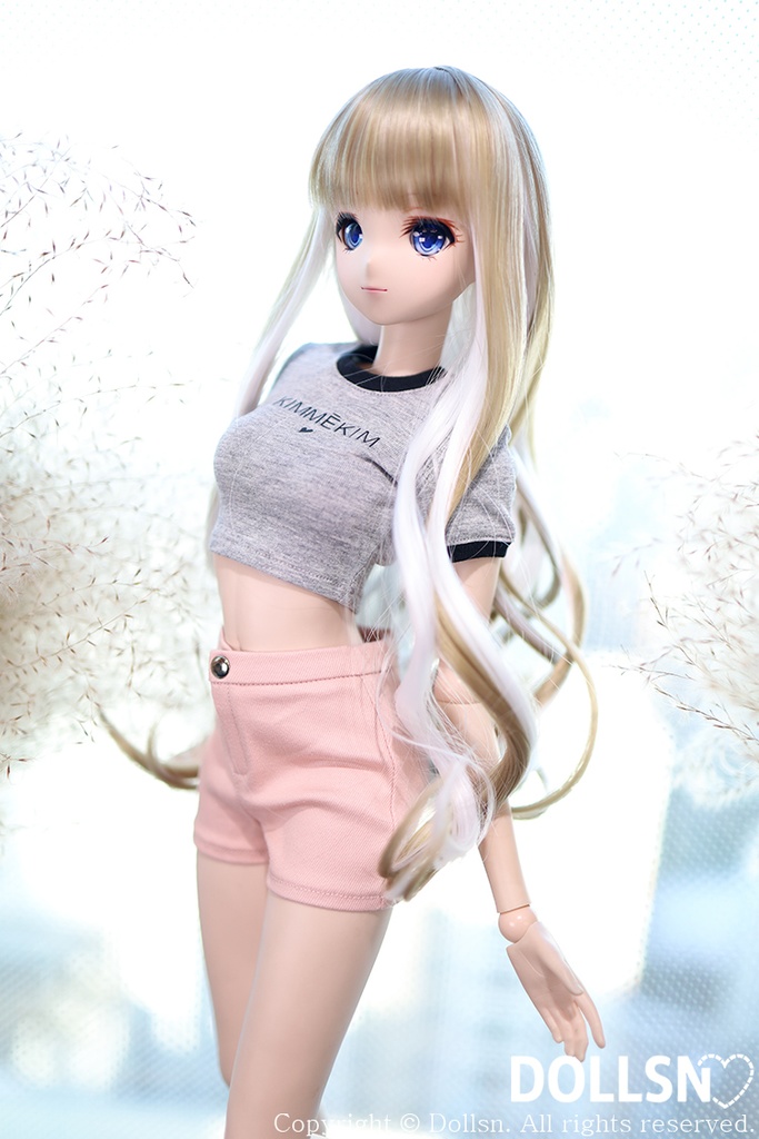 ハイウエストパンツピンク 1/3 SD