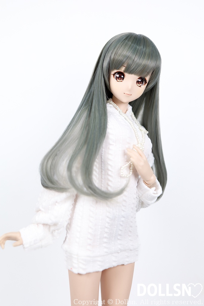 SD DDサイズ耐熱ウイッグ 8~9インチ WM-002 (オリーブ)