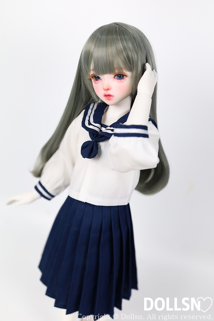 MSD SDMサイズ耐熱ウイッグ 7~8インチ WMM-002 (オリーブ)