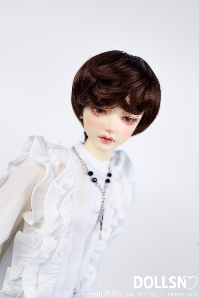 MSD SDMサイズ耐熱ウイッグ 7~8インチ WMM-017 (チョコレート)