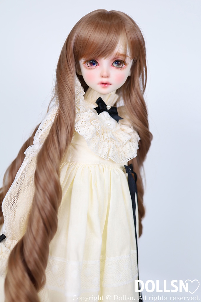 MSD SDMサイズ耐熱ウイッグ 7~8インチ WMM-022 (ローズブラウン)