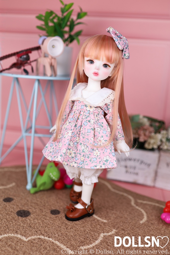ヴィンテージフラワードレスセット 1/6 USD