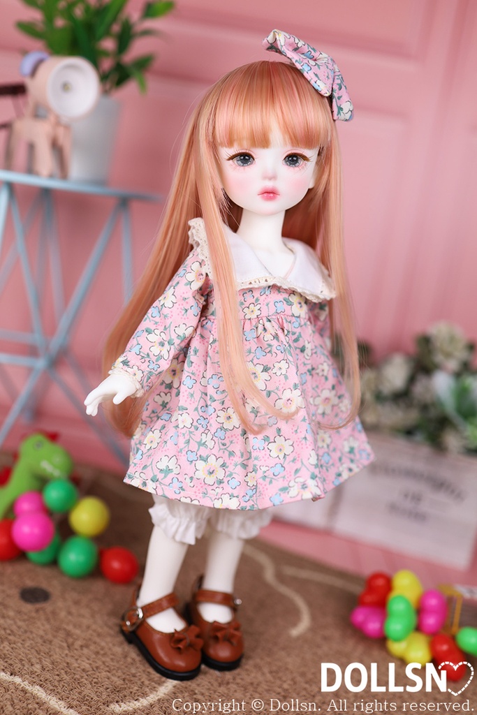 ヴィンテージフラワードレスセット 1/6 USD