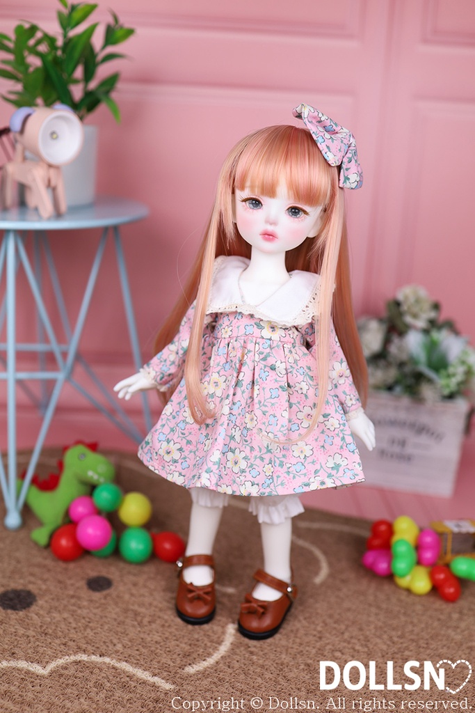 ヴィンテージフラワードレスセット 1/6 USD