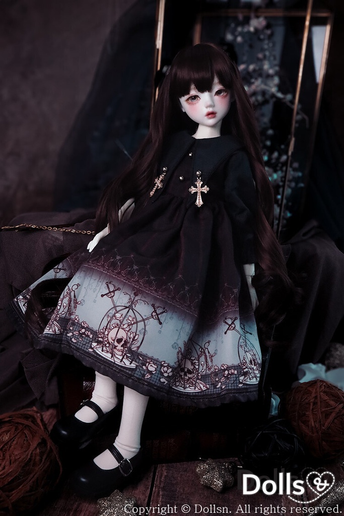 ブラックロリータドレス 1/4 MSD
