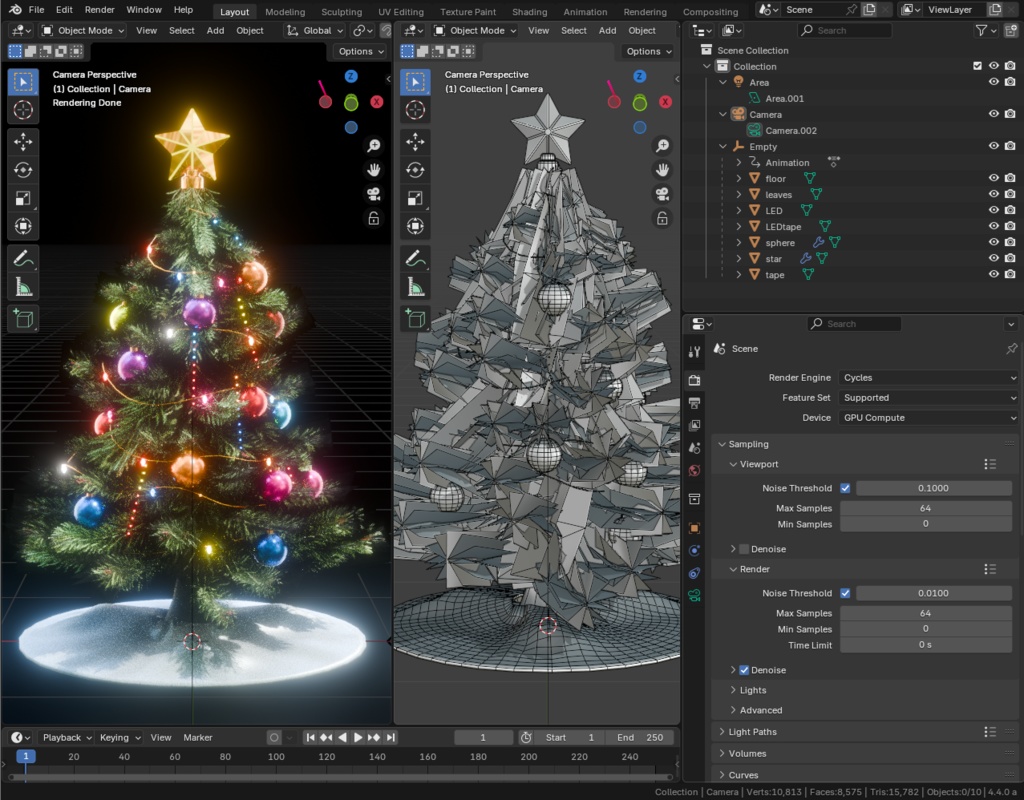 クリスマスツリー