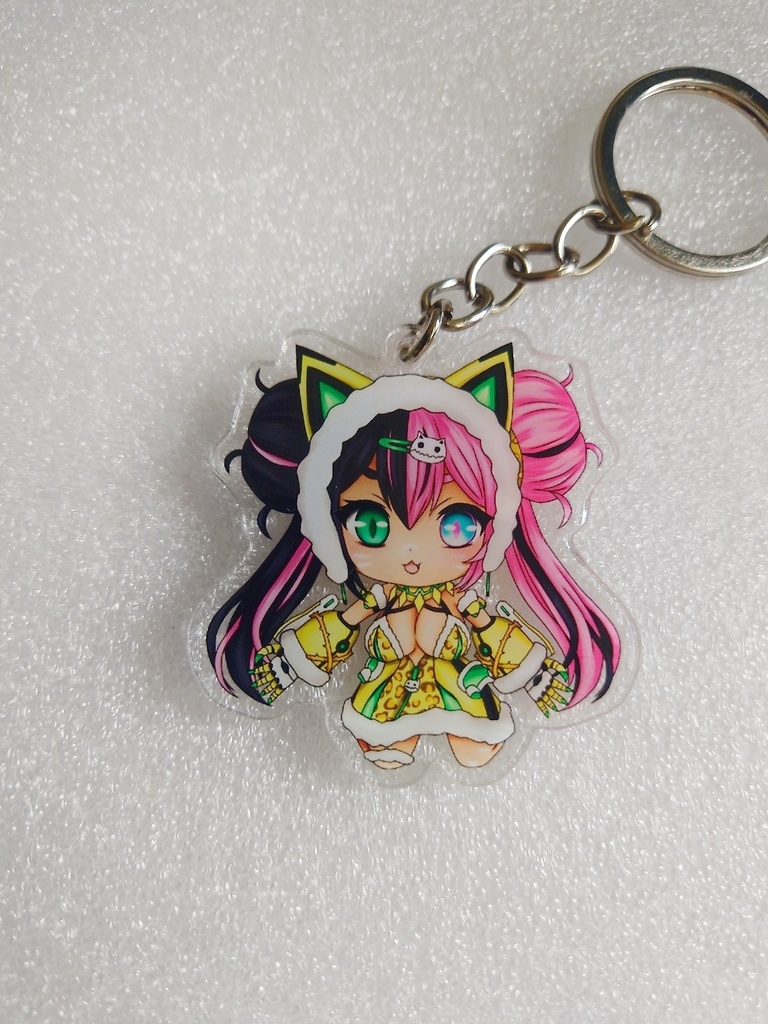 クー・シー(豹)アクリルキーホルダー