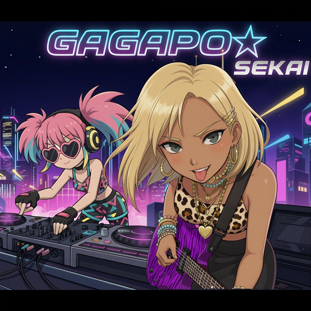 ガガポ☆1stシングル「SEKAI」デジタル版