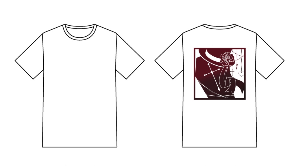 はたえじきる。イメージBIGロゴTシャツ