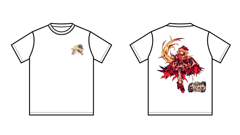 はたえじきる。半袖Tシャツ【完全受注生産/生誕記念2025】
