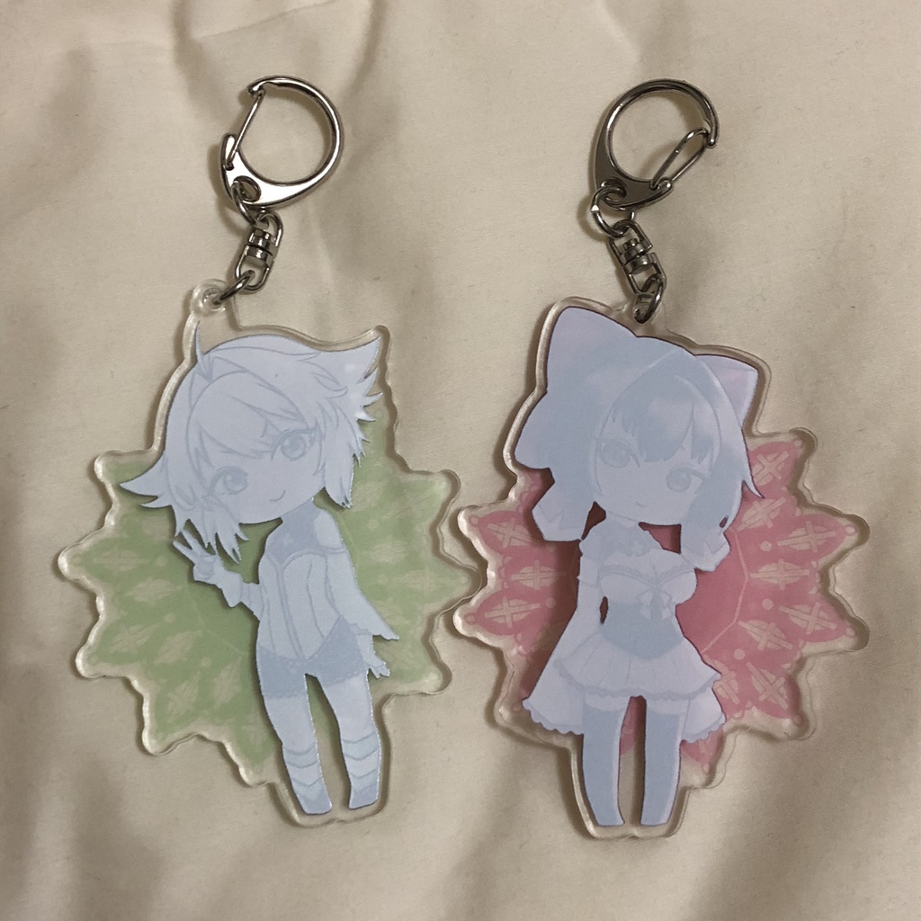 アクリルキーホルダー フェアリシア 紫亜 Yukaria 創作グッズ店 Booth