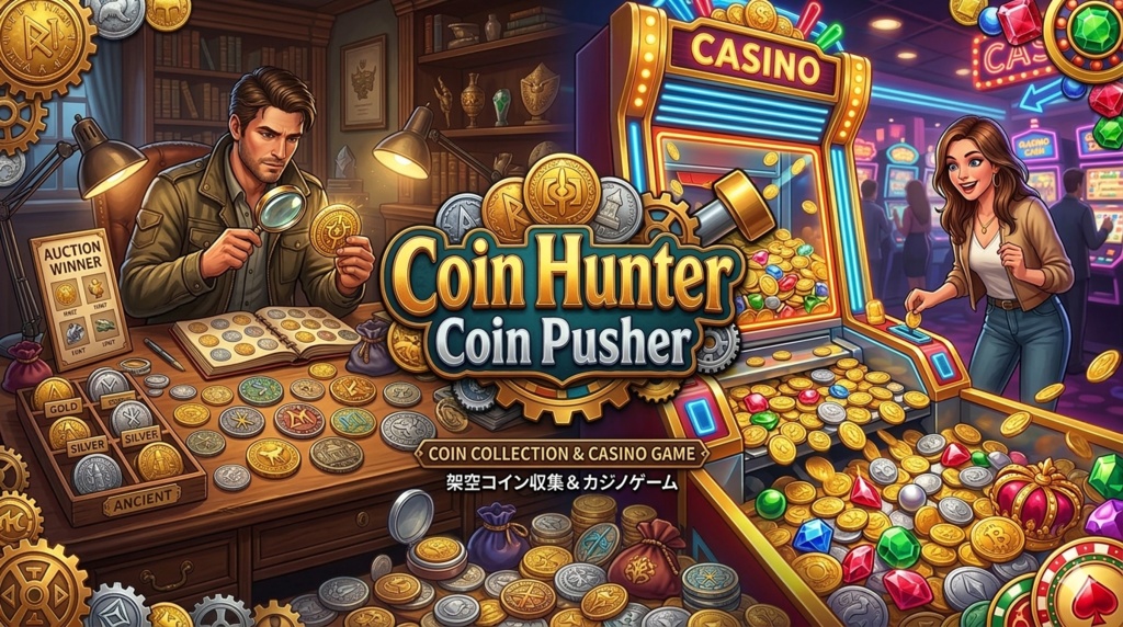 コインハンター:コインプッシャーゲーム Coin Hunter: Coin Pusher 