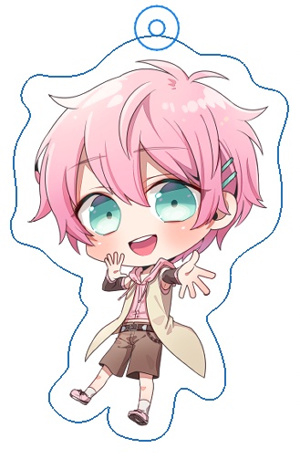逢坂モモ　ミニキャラアクリルキーホルダー