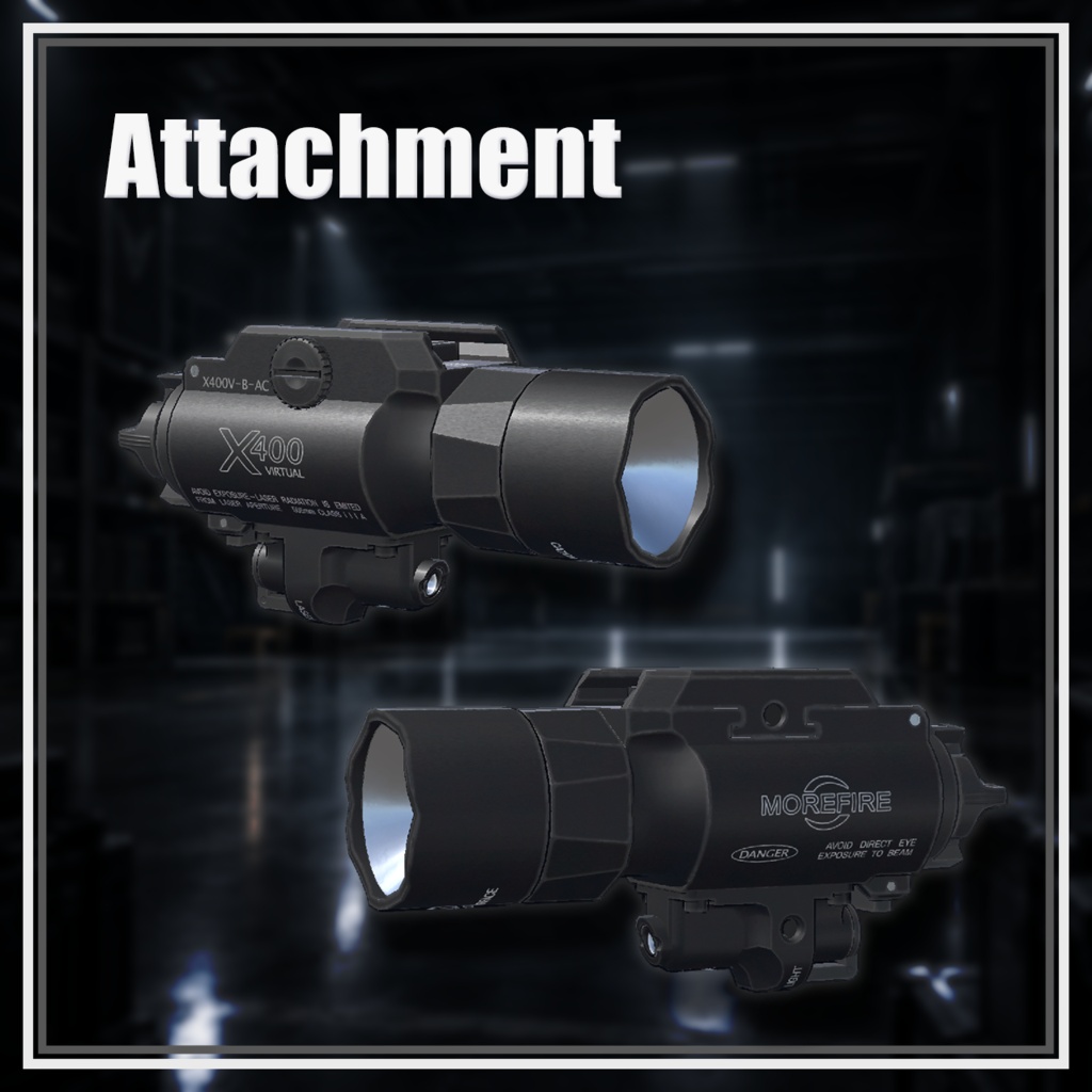 【期間限定SALE中】【VRChat想定・アバターギミック搭載】RSH-12 ‐アサルトリボルバー | ver1.0