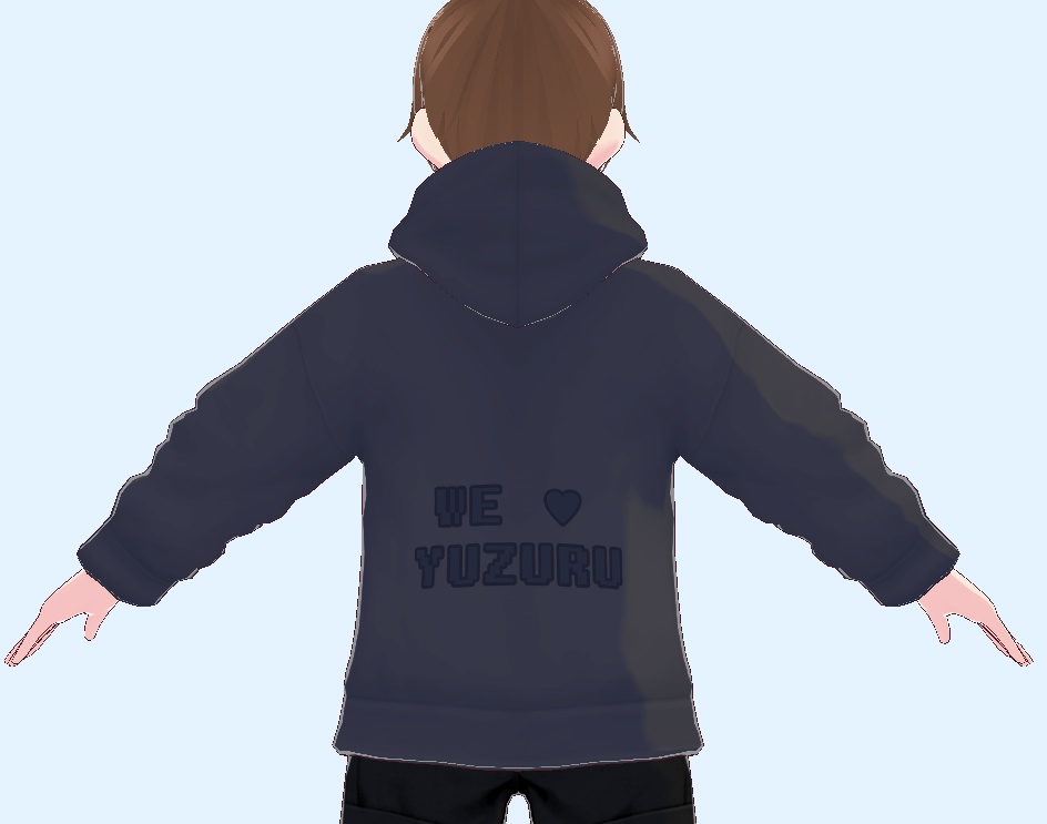 羽生クラスタメタバース部パーカー