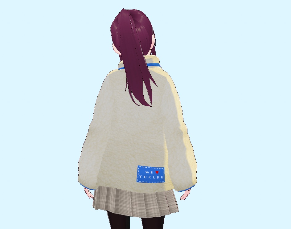 羽生クラスタメタバース部ボアブルゾン