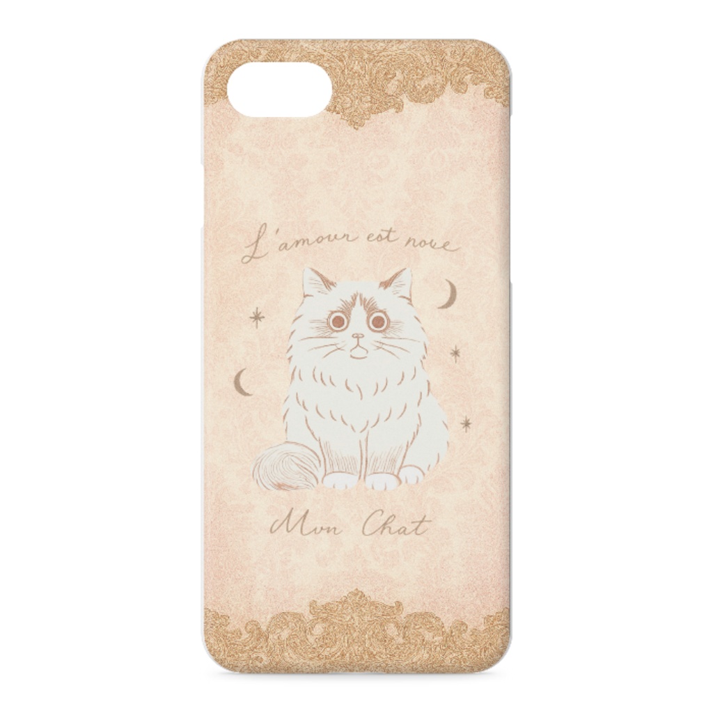 Monchatraスマホケースラグドール ねこ 