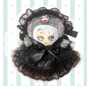 モンちゃん用ゴスロリ服・ブラック