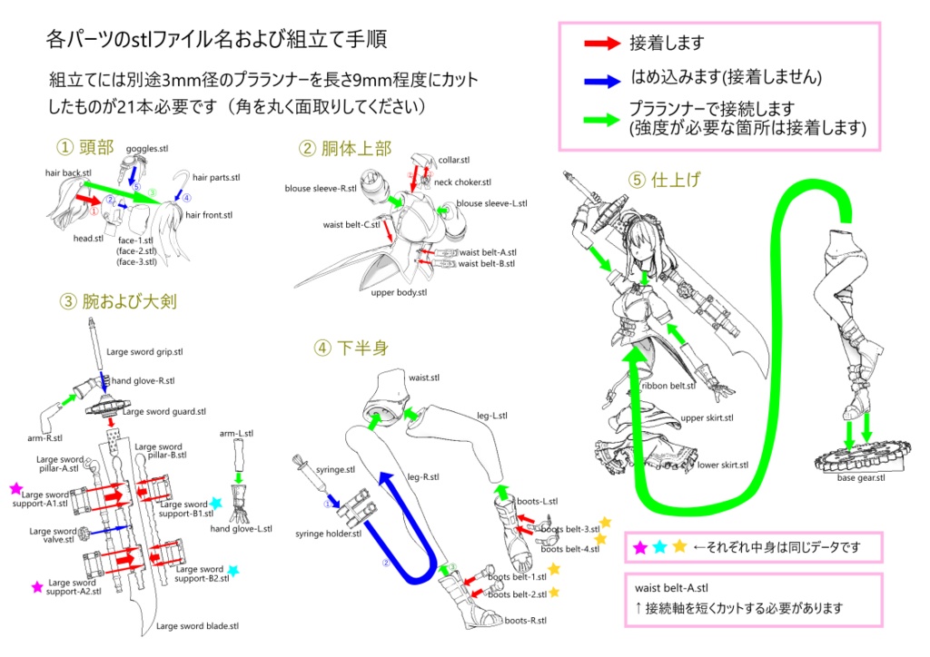 ぱすてるメモリーズ 浅木泉水 3Dデータ