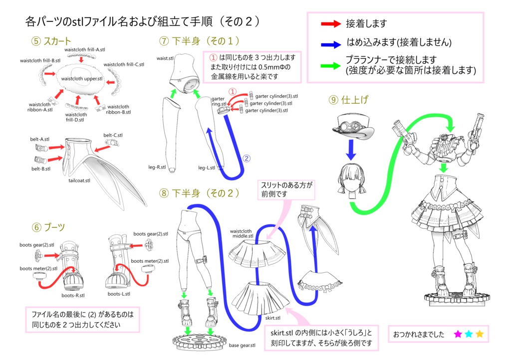 ぱすてるメモリーズ 舞子ちまり 3Dデータ