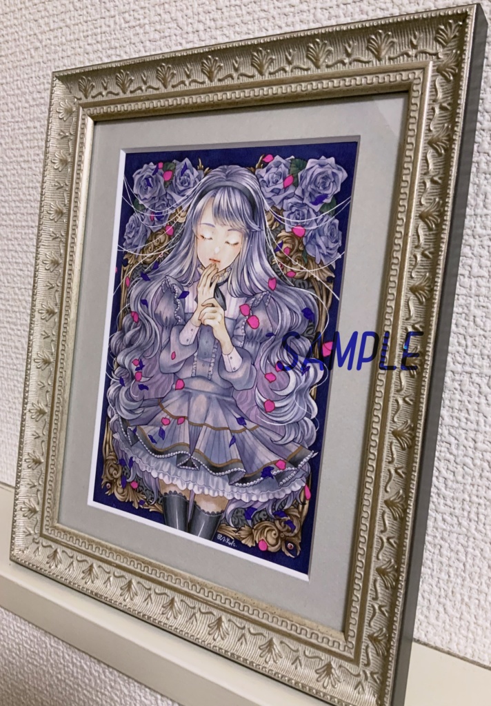 【額装原画】永遠の花