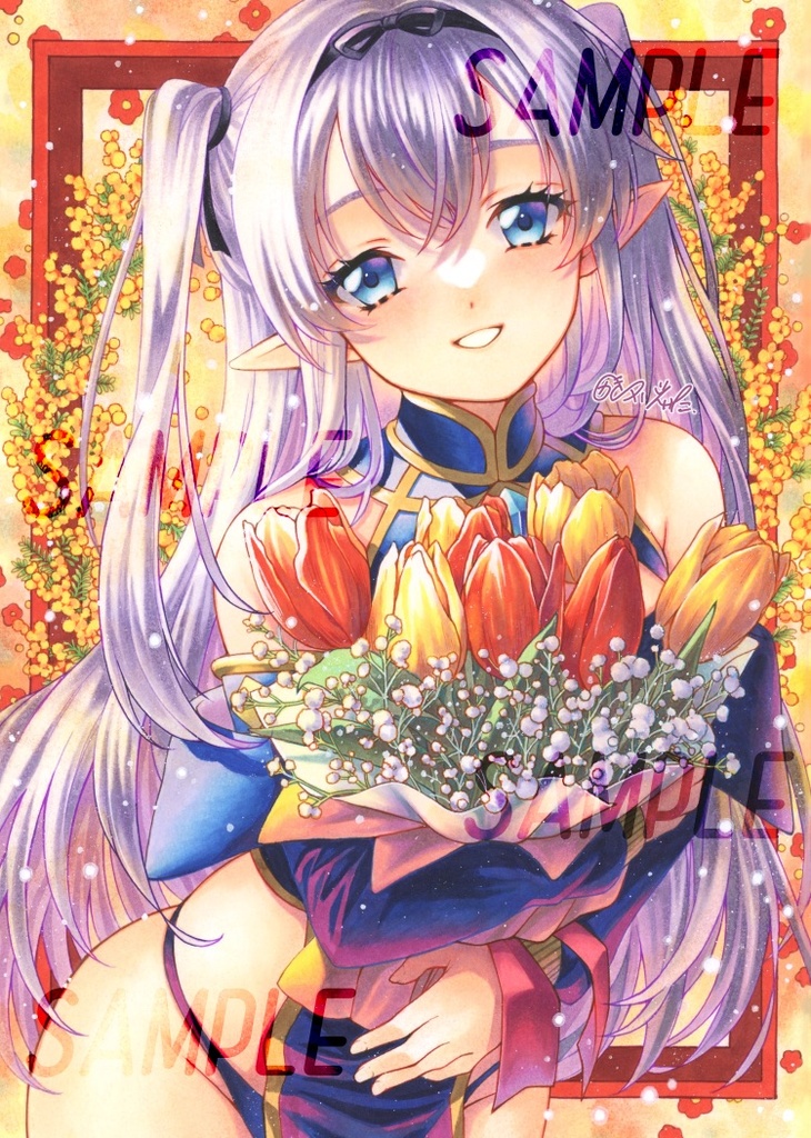 【ポストカード】花束2種