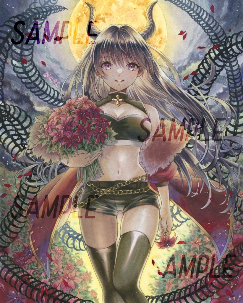 【ポストカード】花束2種