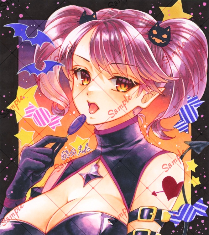 【額装原画】小悪魔ちゃん