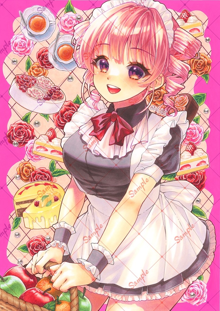 【ポストカード】お茶にしましょう♪