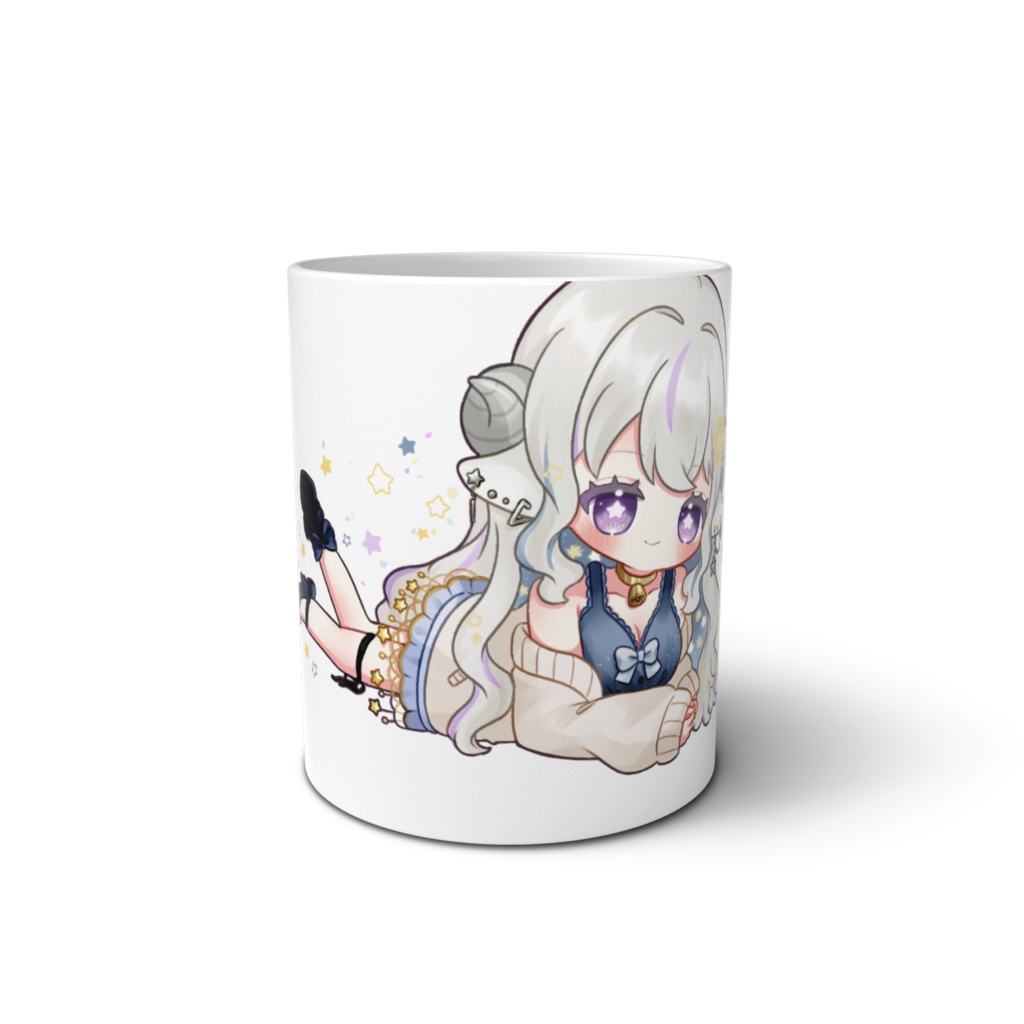 デフォルメわためのマグカップ