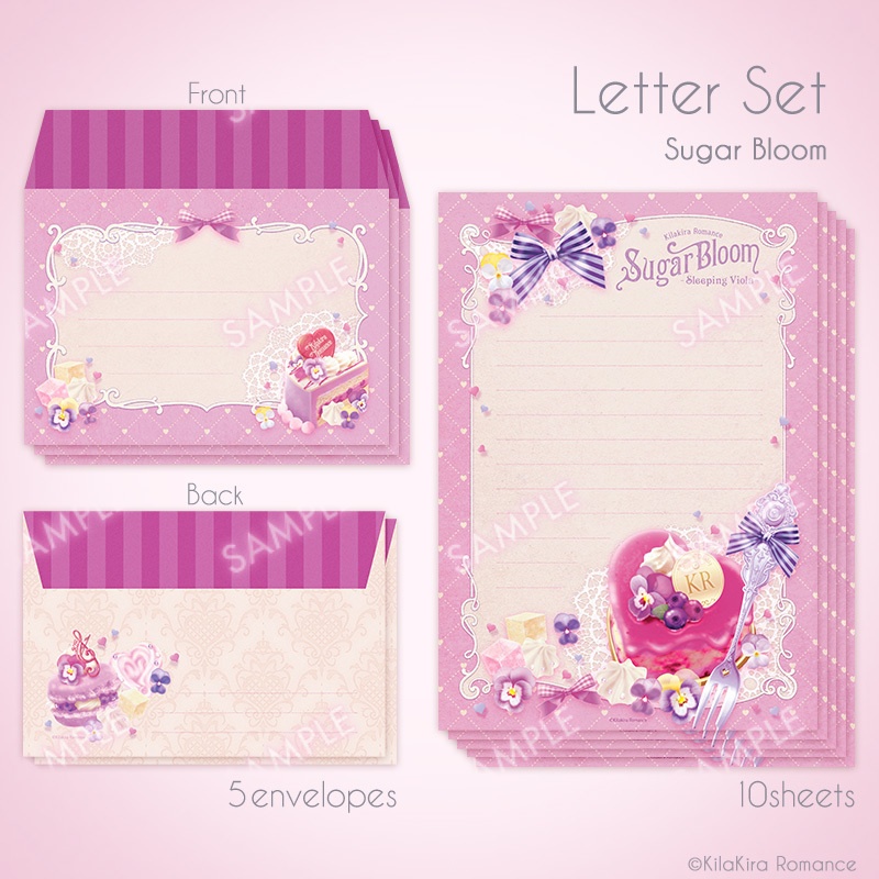 レターセット[Sugar Bloom]