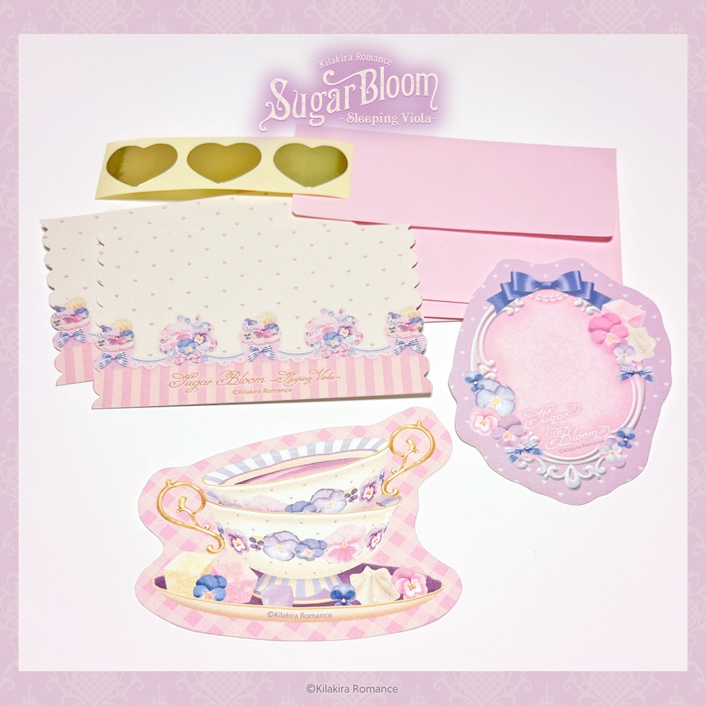 💜SALE💜ミニカードSET B Sugar Bloom