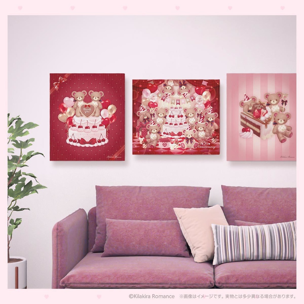 【受注生産】アートパネル(キャンバス) 5th Anniversary