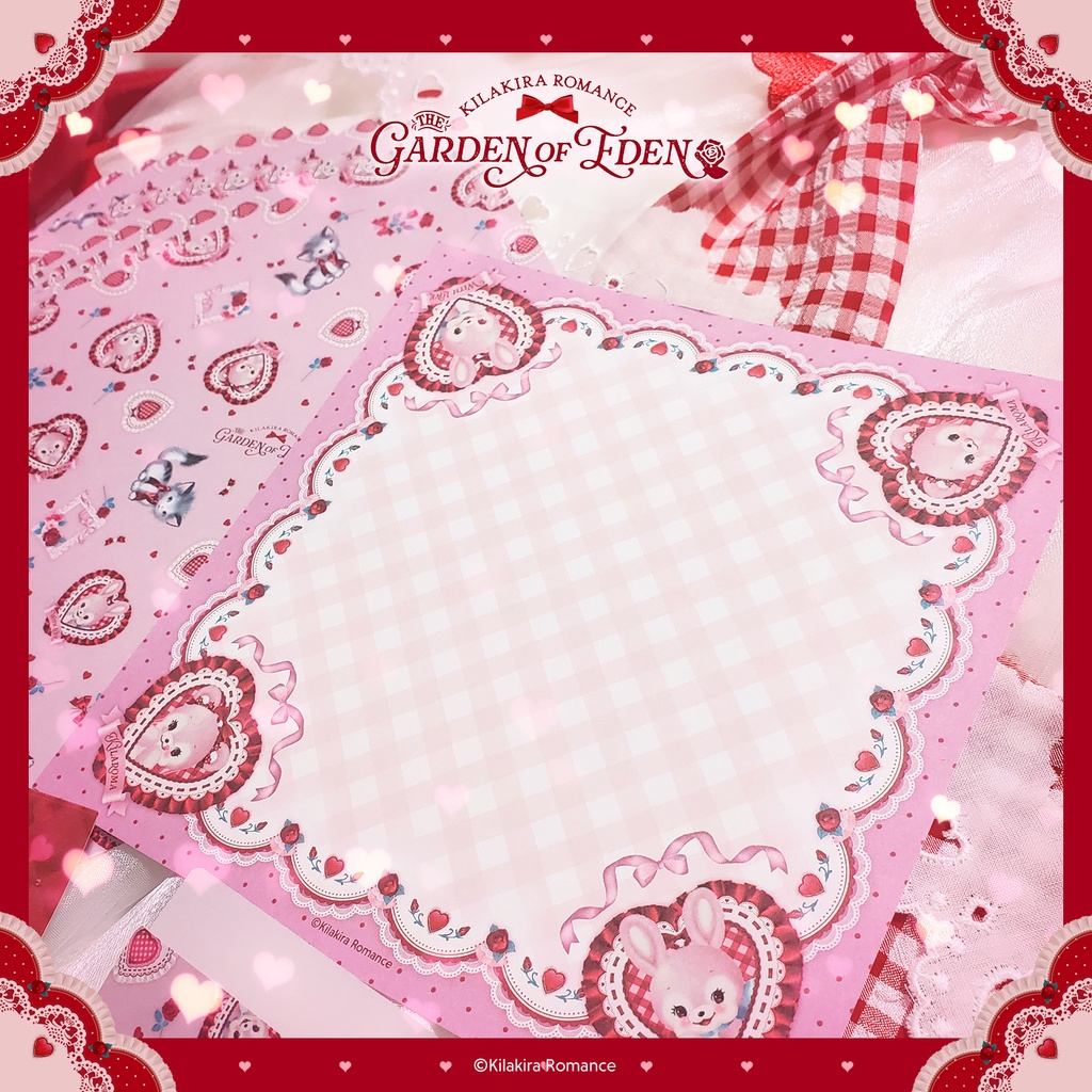 💜SALE💜レターセットDX No.37 Garden of Eden