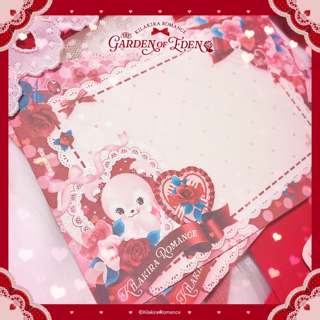 💜SALE💜グリーティングカードSET No.37 Garden of Eden