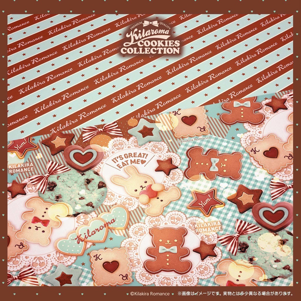 💙限定item💙デザインペーパー COOKIES COLLECTION