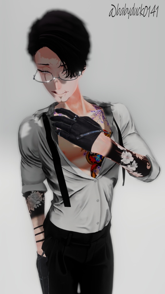 (斑霞専用) Blackout Tattoo