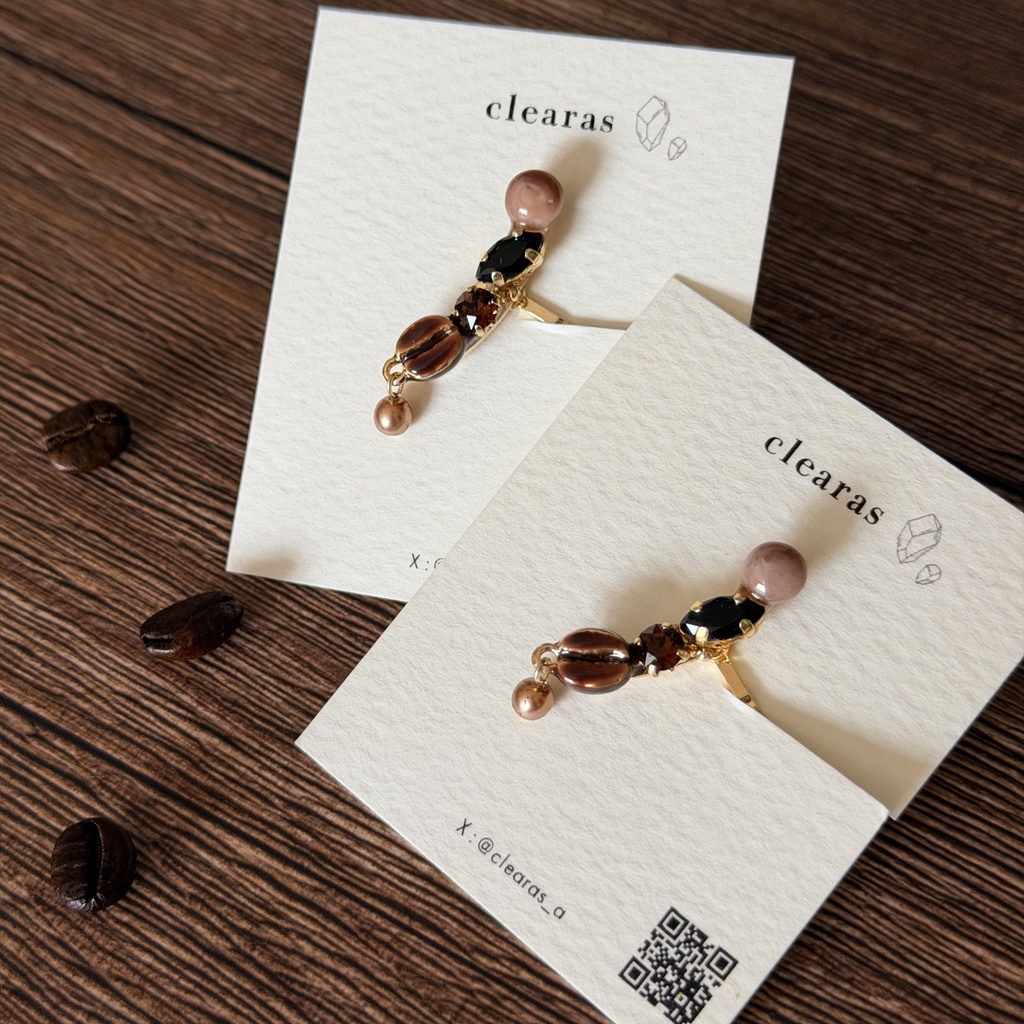 珈琲香る日々 イヤークリップ