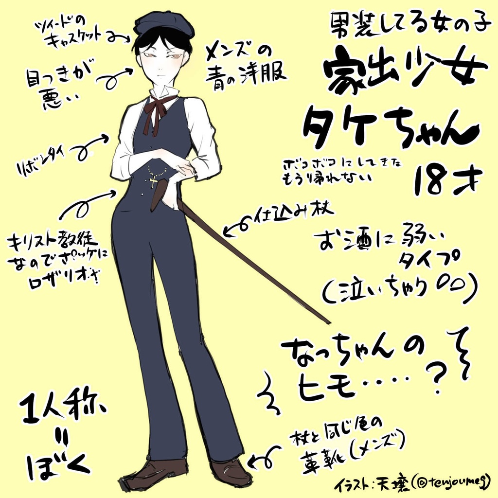 探索者イラスト+設定画配布