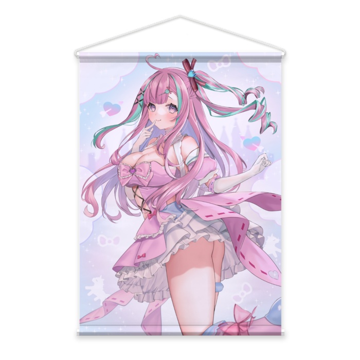 桜彗ふらち　タペストリー　2周年＋