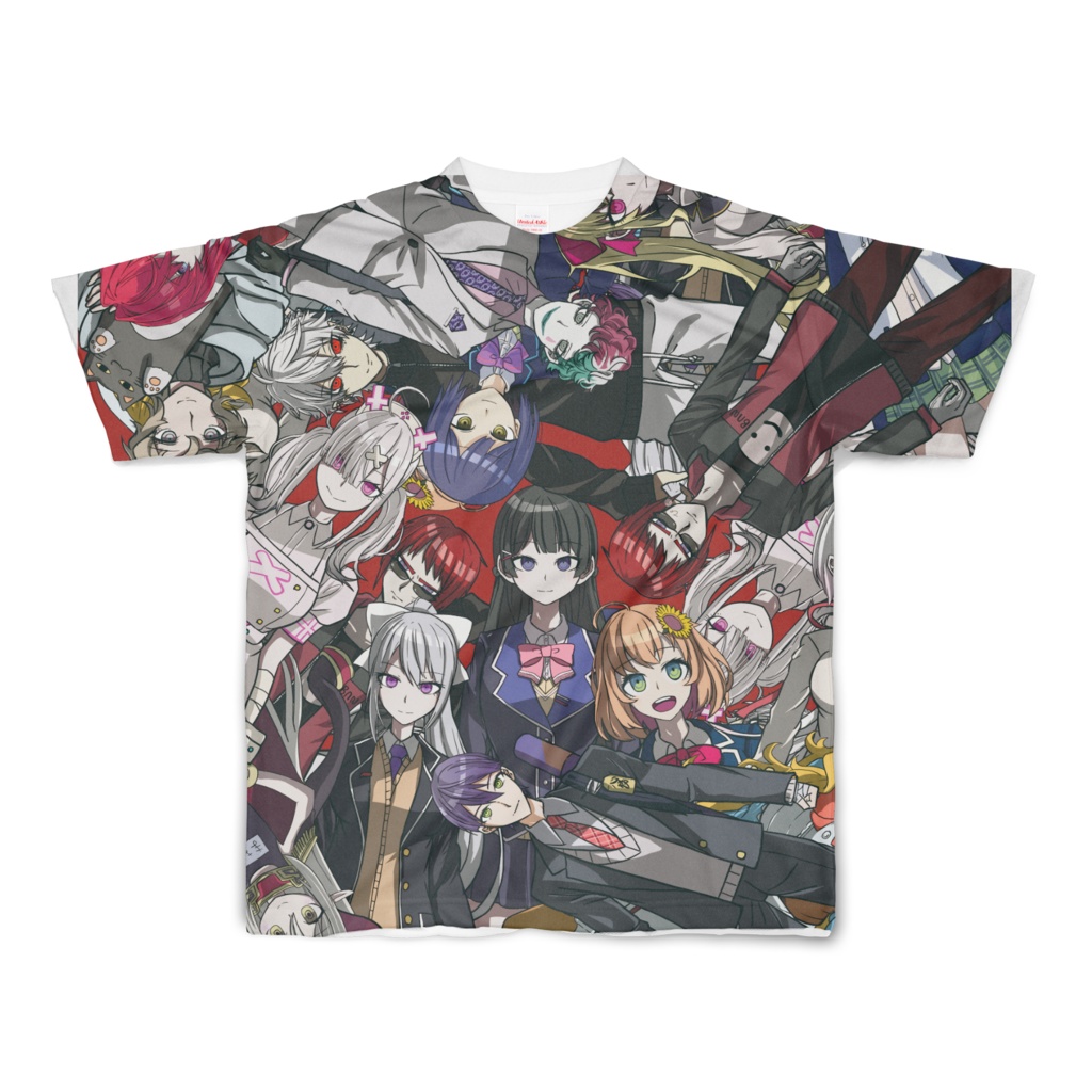 にじロンパフルグラフィックTシャツ