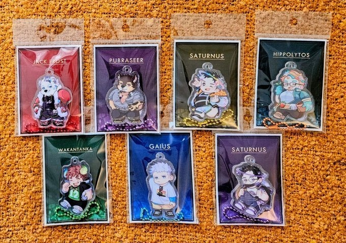 アクリルキーホルダー・ジャックフロスト