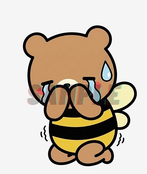 【beeanimal】#01:クマハチ(泣き)