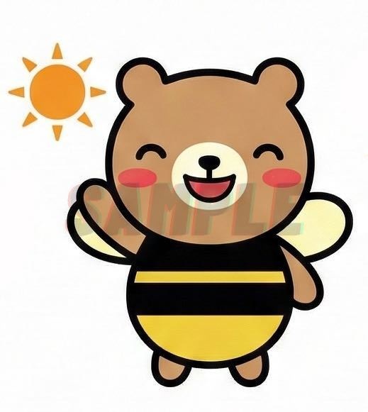 【beeanimal】#04:クマハチ(あいさつ)