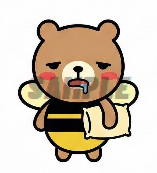 【beeanimal】#09:クマハチ(ねむねむ)